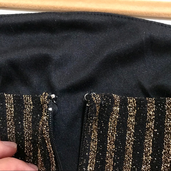 Row A Sleeveless Metallic Rib Minidress Size XS/S - Picture 6 of 8